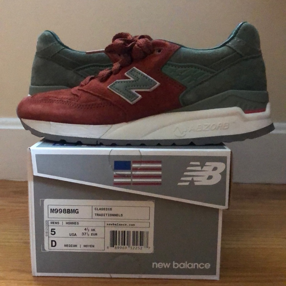 Concepts x New Balance 998 Rivalry Pack Red Sox Edition